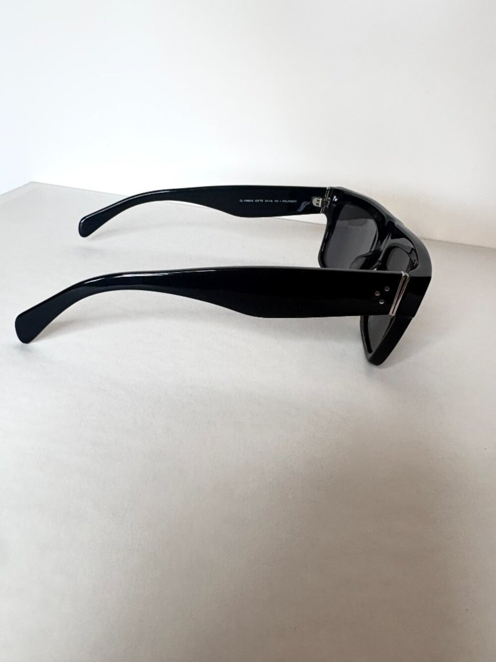 Celine, Acetate Rectangular Sunglasses - Picture 7 of 14